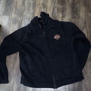 Harley Davidson zip up hoodie